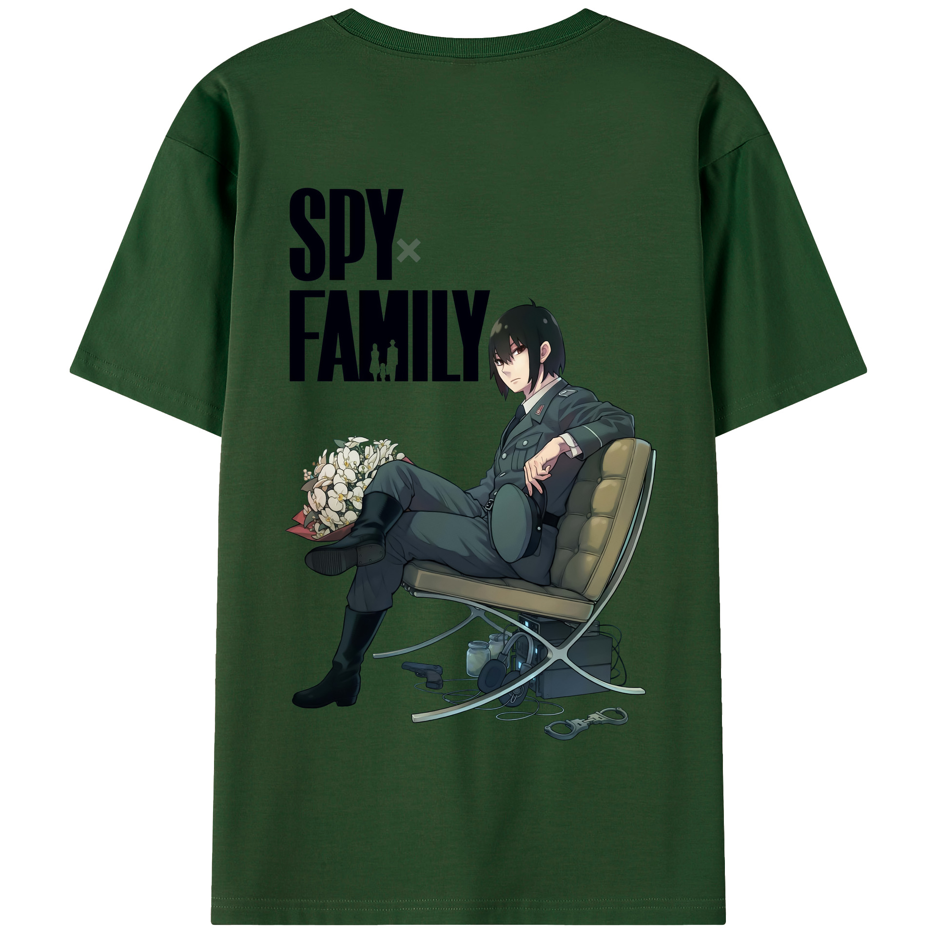 （画像用） SPY×FAMILY间谍家家酒 綿100％半袖Tシャツ（背面プリント）